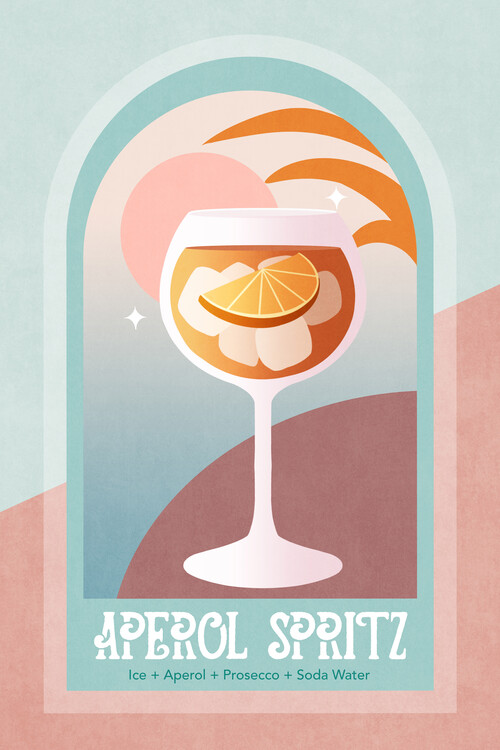 Poster Emel Tunaboylu - Aperol Spritz