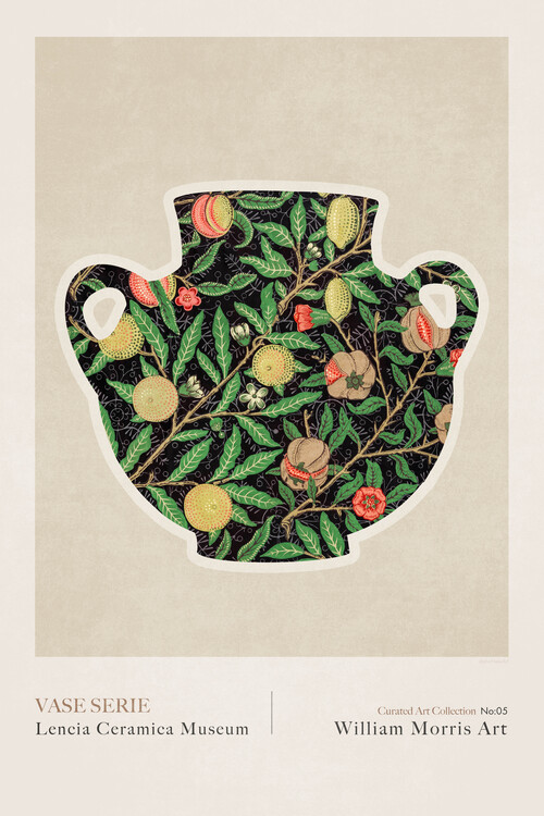 Plakat Emel Tunaboylu - Greek Vase 05 - William Morris