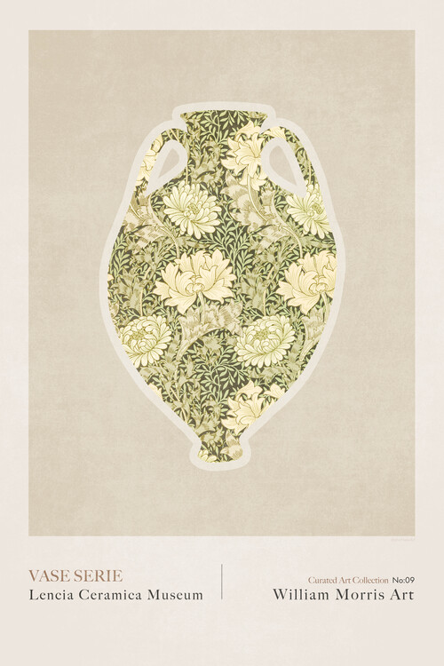Plakat Emel Tunaboylu - Greek Vase 09 - William Morris