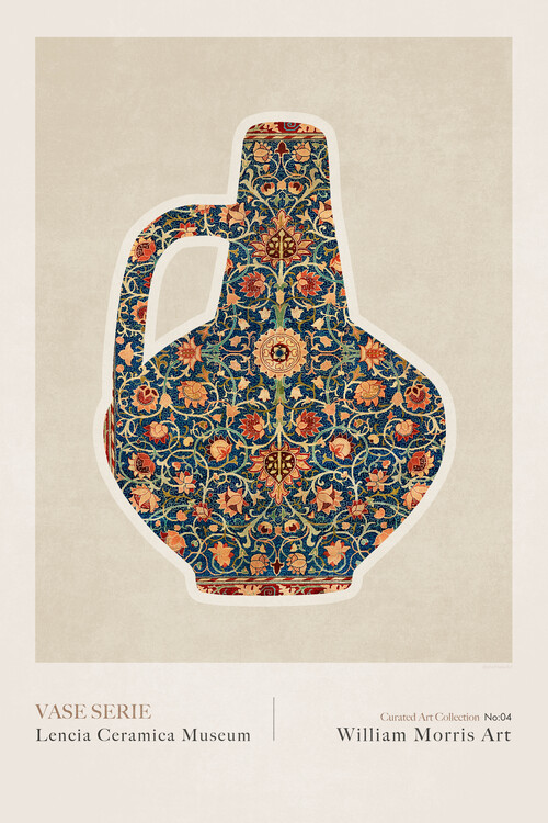 Poster Emel Tunaboylu - Greek Vase 04 - William Morris