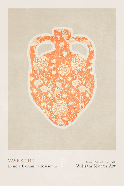 Poster Emel Tunaboylu - Greek Vase 01 - William Morris