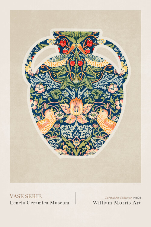 Poster Emel Tunaboylu - Greek Vase 06 - William Morris