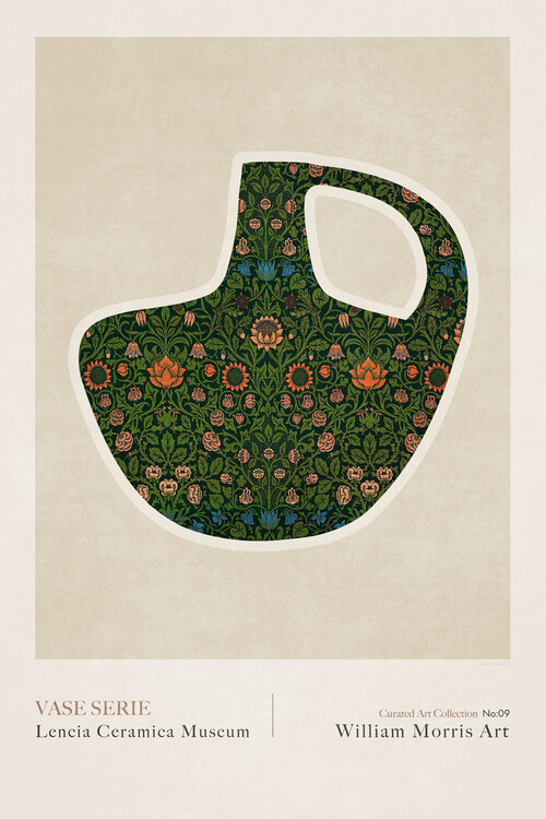 Bilde på lerret Emel Tunaboylu - Greek Vase 10 - William Morris