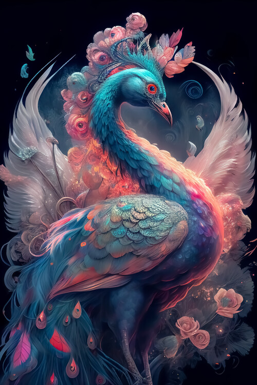 Poster Emel Tunaboylu - Peacock