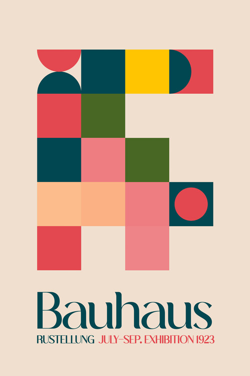 Plakát Emel Tunaboylu - Bauhaus Exhibition No. 7