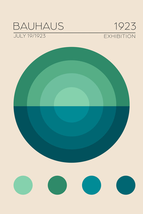 Poster Emel Tunaboylu - Bauhaus Exhibition No. 6