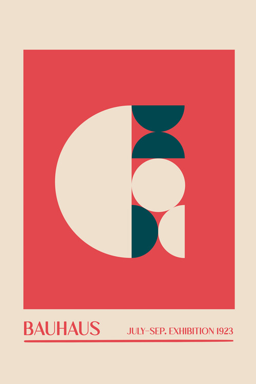 Poster Emel Tunaboylu - Bauhaus Exhibition No. 5