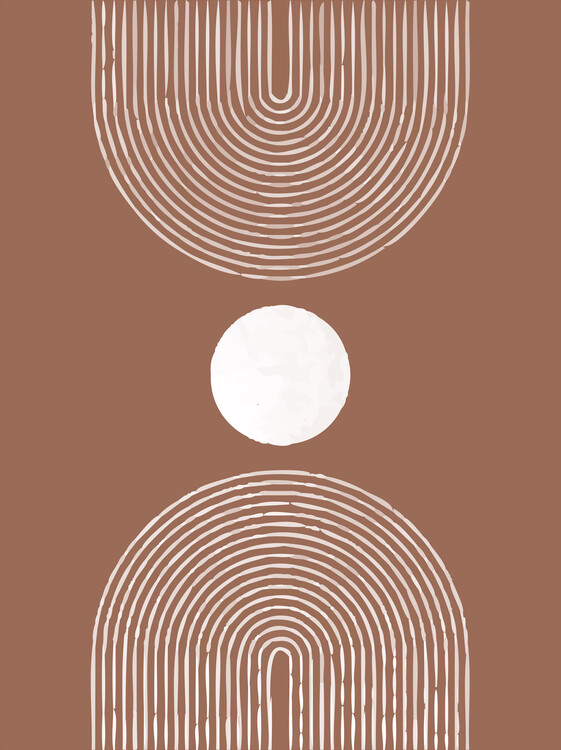 Poster Celestial Boho Arch