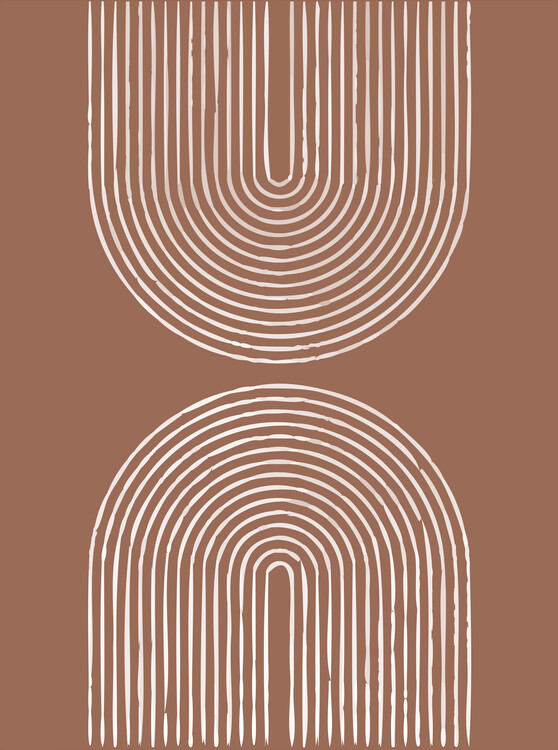 Poster Arch Boho Rainbow