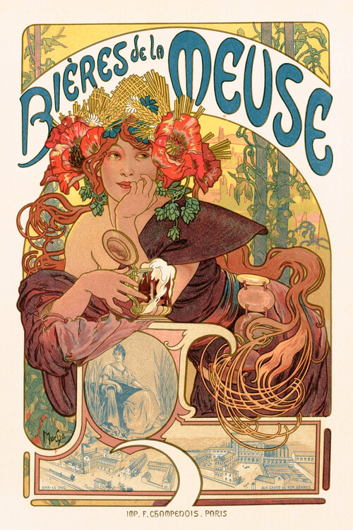Poster Bières De La Meuse