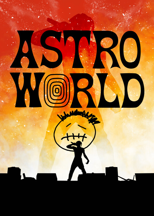 Poster world astro concert