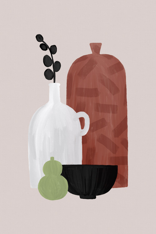 Plakát Boho Objects III