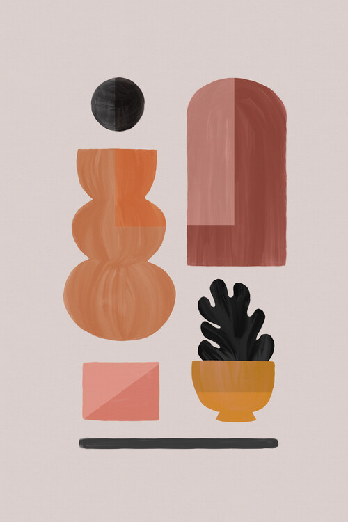 Poster Boho Objects I