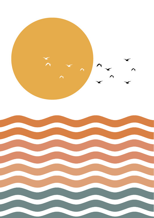 Poster Make retro waves