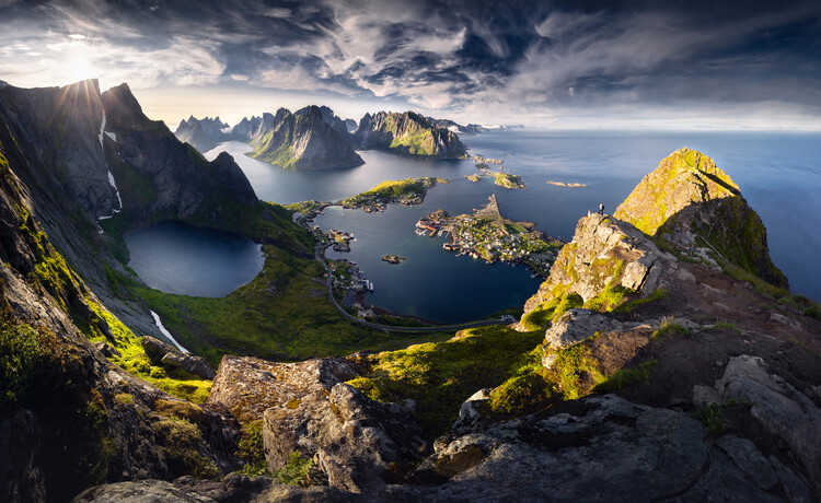 Canvas Print Reinebringen