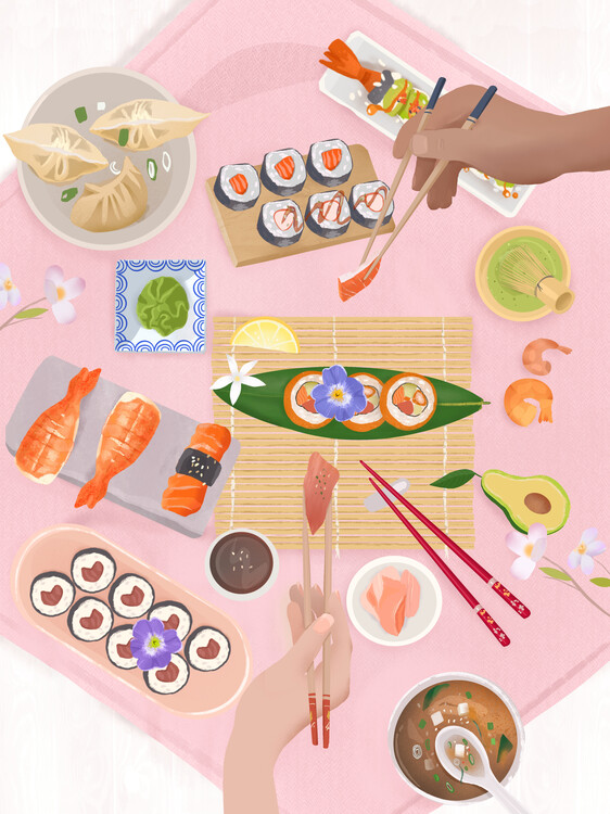 Poster Sushi Brunch