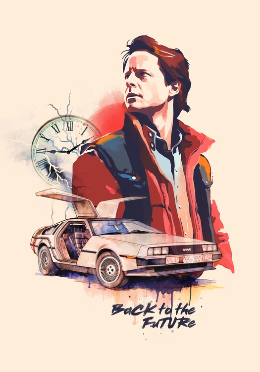 Poster Marty McFly