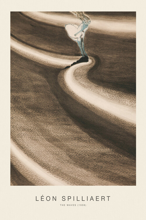 Плакат The Waves (Gothic / Moody / Horror) - Léon Spilliaert