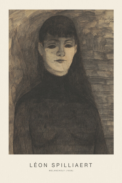 Плакат Melancholy (Gothic / Moody / Horror) - Léon Spilliaert