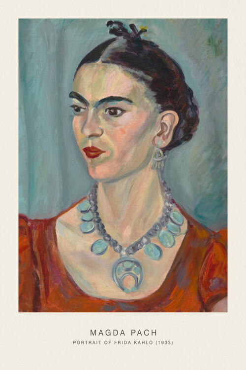 Poster Frida Kahlo (Female Portrait) - Magda Pach
