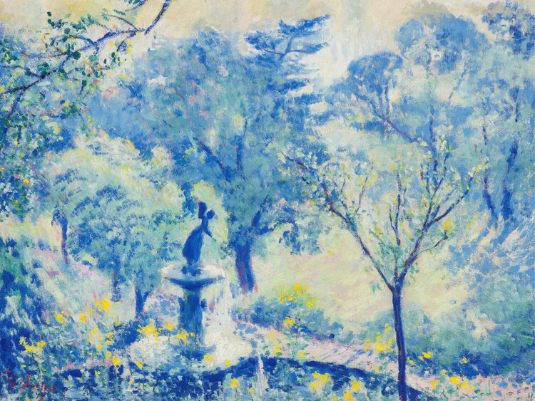 Poster Central Park, New York (Landscape) - Theodore Earl Butler