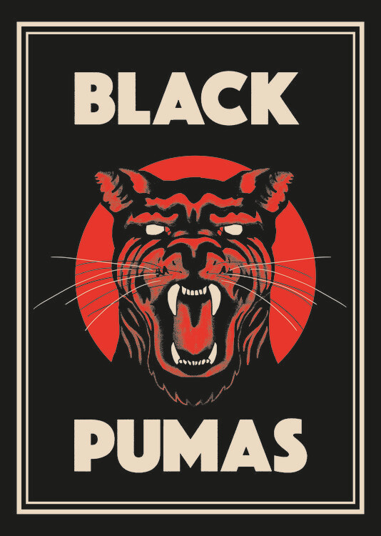 Poster Black Pumas Poster