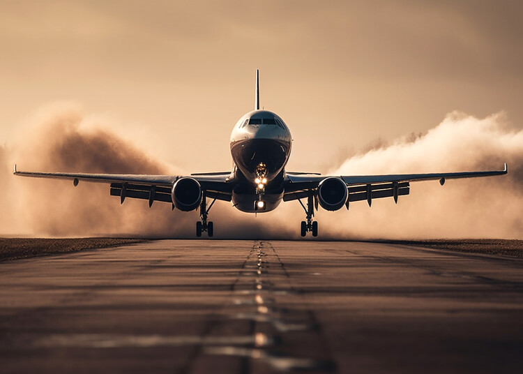 Canvas Print Airplane