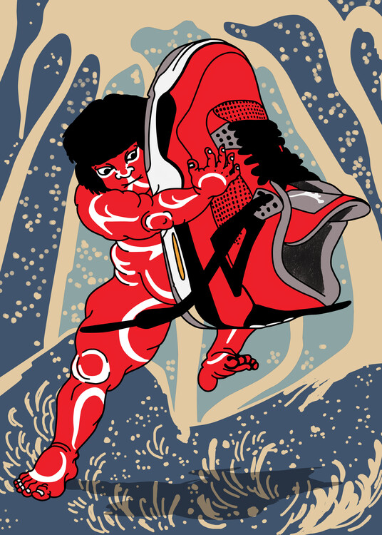 Poster sumo sneakers