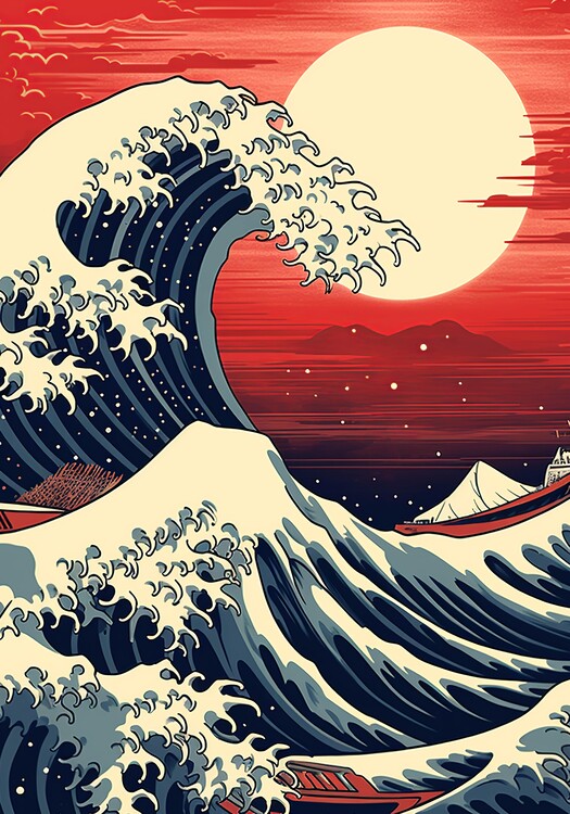 Poster Great Wave