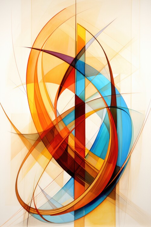 Poster Abstract summer art
