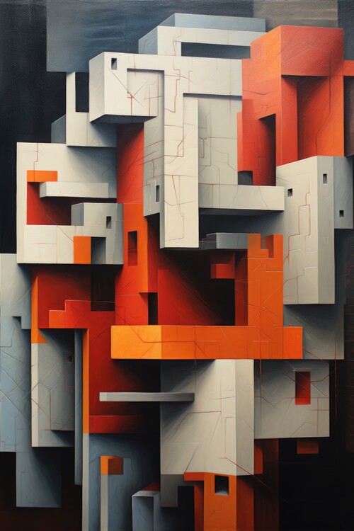 Poster Abstract architecture
