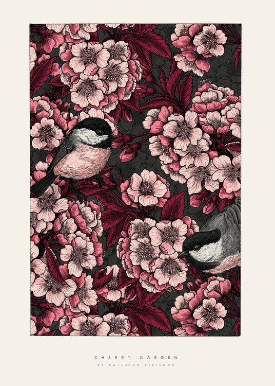 Плакат Katerina Kirilova - Cherry Garden
