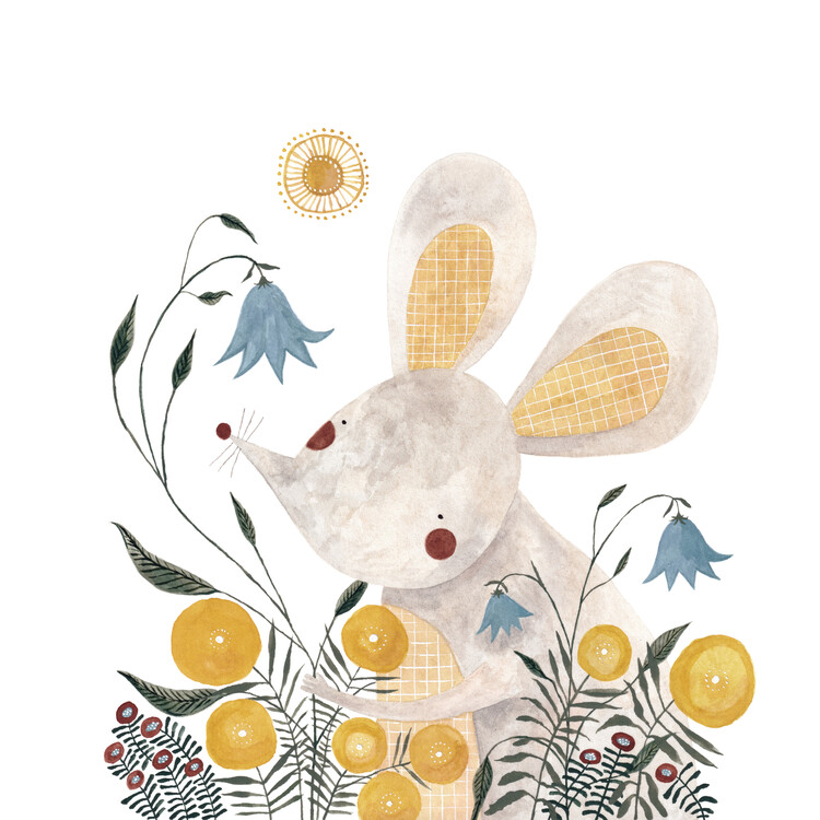 Poster Claudia Voglhuber - Flower Mouse