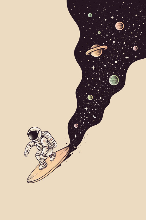 Poster Enkel Dika - Explore the Unknown