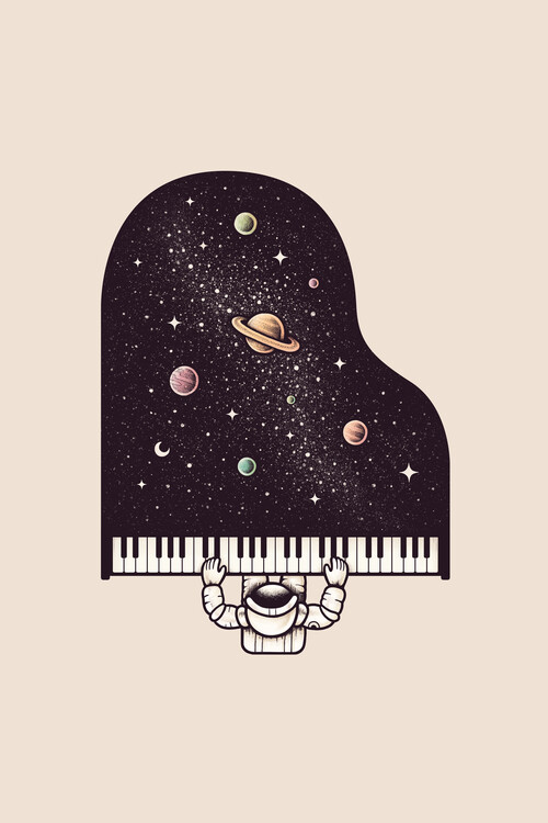 Poster Enkel Dika - Cosmic Melody