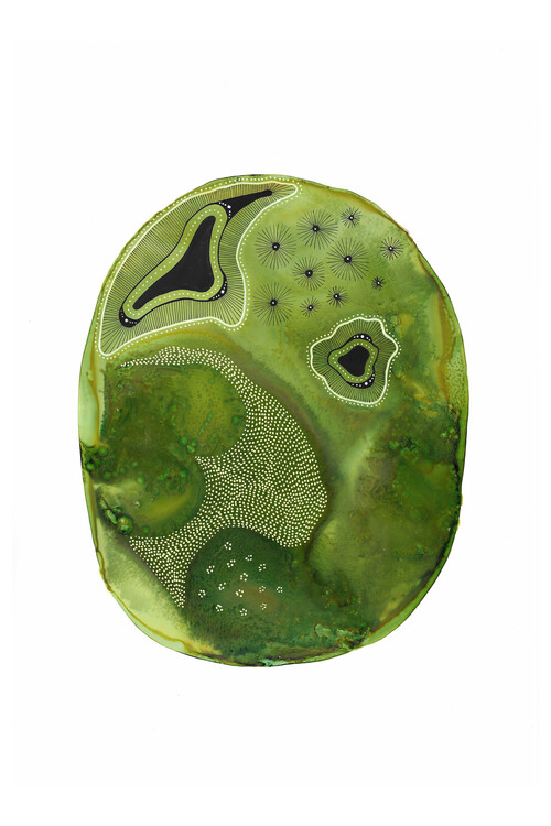 Poster Katherine Heald - Flowerin Frosting 1