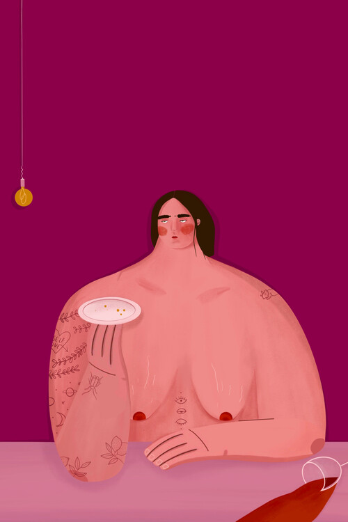 Poster Oh.Ofi - Italian Woman