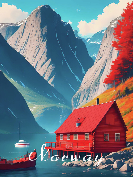 Poster Norway Travel Poster