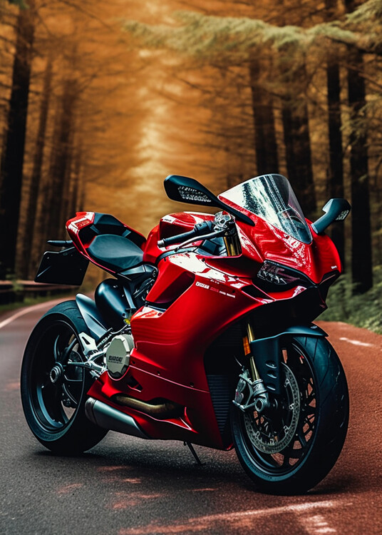 Canvas Print Motobike sport