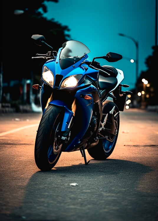 Canvas Print Motocycle bike