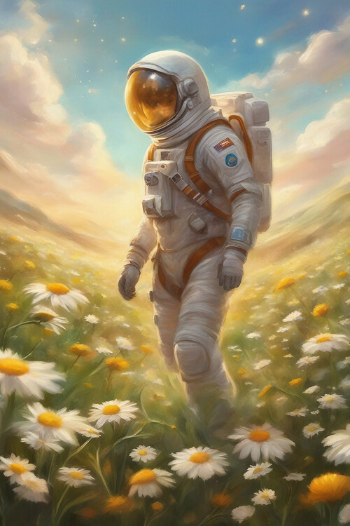 Poster I love Flowers