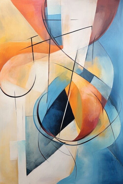 Poster Abstract Painting