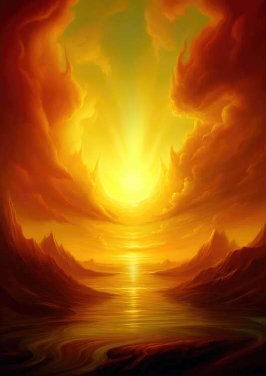 Canvastavla Asteroid Painting