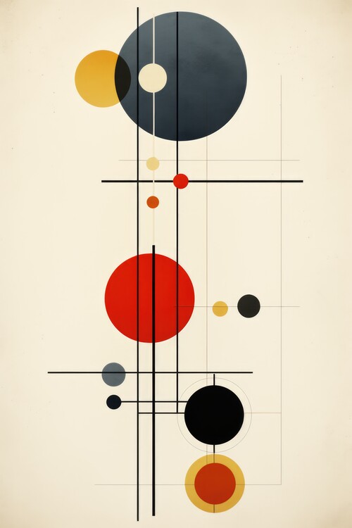 Poster Bauhaus Abstract Art