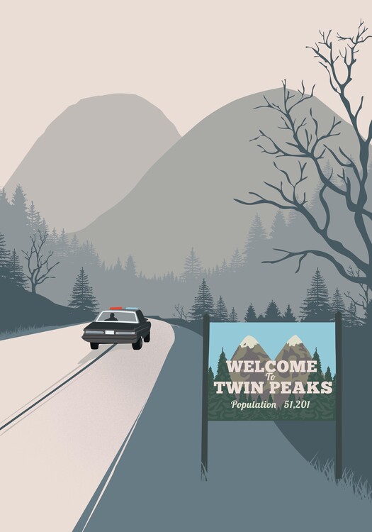 Poster Welcome to Twin Peaks