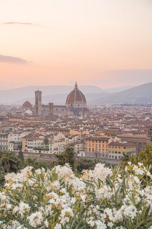 Poster Sunset in Florence