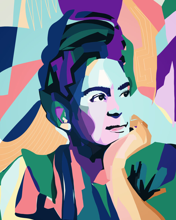 Poster Mexican Woman