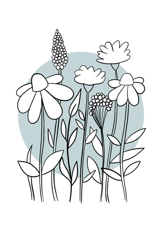 Poster Wildflower bloom