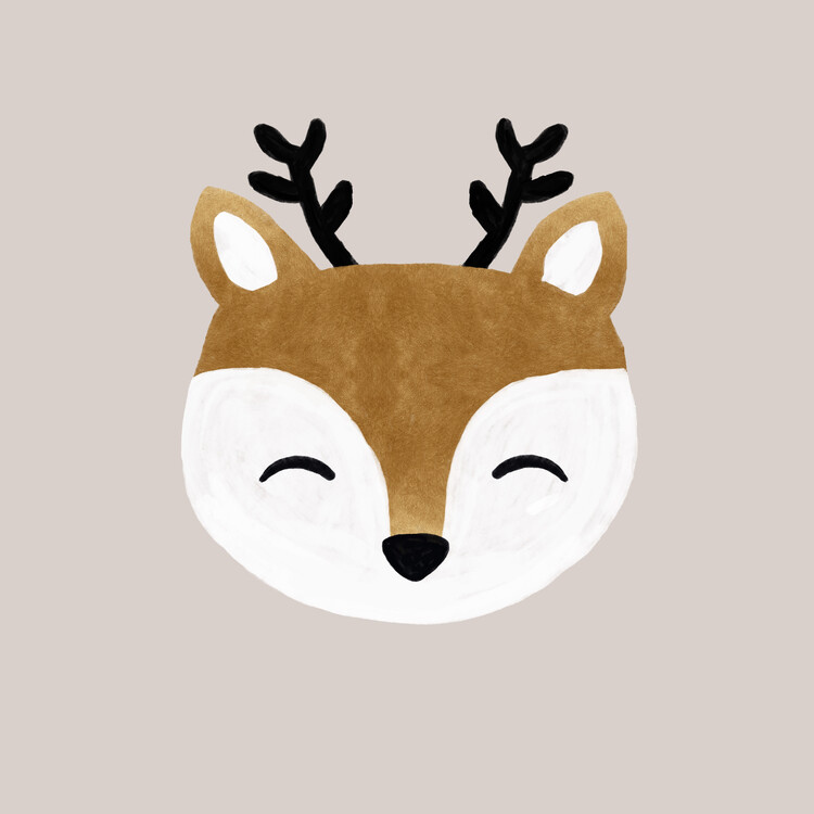 Poster Xmas Deer