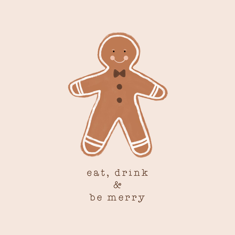 Poster Eat Drink & Be Merry